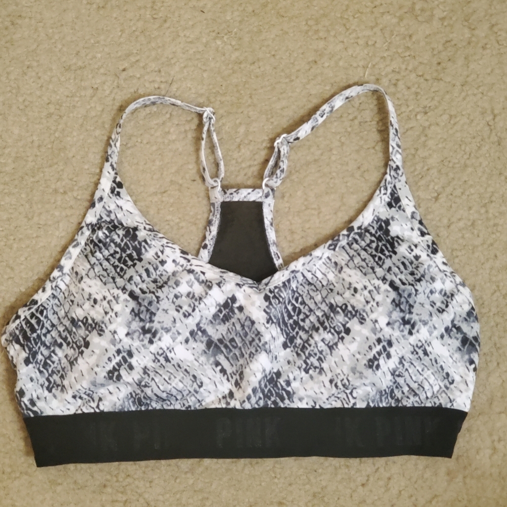 Pink Sports Bra